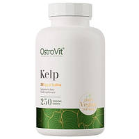 Йод из органических водорослей OstroVit Kelp 200 mcg (250 таблеток.)