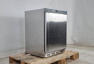 Холодильна барна шафа з нержавіючої сталі «Hendi» (Польща), (0° +6°) об'єм 130 л., Б/у