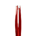 Пінцет для брів STALEKS PRO EXPERT 11 TYPE 3 RED TE-11/3, фото 4