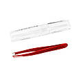 Пінцет для брів STALEKS PRO EXPERT 11 TYPE 3 RED TE-11/3, фото 6