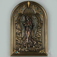 Панно на стену икона Veronese Рождение Спасителя 23х16 см 76693 бронзовое покрытие GoodStore