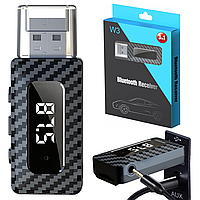 USB адаптер в машину с AUX, TF и Bluetooth, W3 / Блютуз адаптер / AUX-USB адаптер / Переходник с Bluetooth