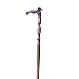Різьблена тростина, палиця, коштур для ходьби для людей похилого віку інвалідів або для іміджу Баран, фото 2