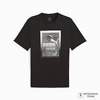 Футболка Puma GRAPHICS Photoprint Tee 68018001 (68018001). Мужские спортивные футболки. Спортивная мужская