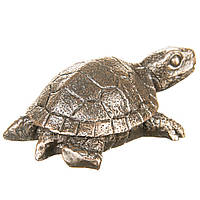 Статуэтка миниатюрная Veronese Черепаха символ долголетия 8х6 см 77141 бронзовое покрытие GoodStore