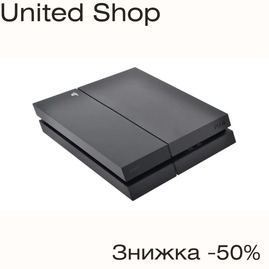 Sony playstation plus, Sony PlayStation 4 500Gb, Игровая консоль sony ps4 FAT, Сони плейстейшен, Sony ps 4 - фото 1 - id-p2135204527