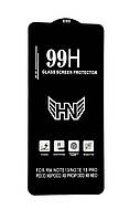 Защитное стекло 99H для Xiaomi Redmi Note 13 Pro 5G с олеофобным покрытием black