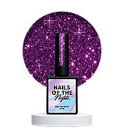 NAILSOFTHENIGHT Cosmopolitan gel polish темно-розовый светоотражающий гель-лак для ногтей, 10 мл