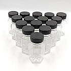 Набір баночок для спецій з наліпками, пластик, 15 шт., фото 2