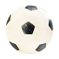 Мячик детский "Футбол", резиновый (белый)