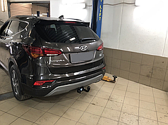 Фаркоп Hyundai Santa Fe 3 2012-2018 (Хендай Санта Фе 3)