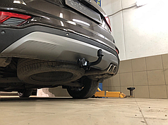 Фаркоп Hyundai Santa Fe 3 2012-2018 (Хендай Санта Фе 3) без зняття бампера