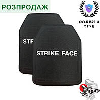 Легкие керамические Бронеплиты Strike Face 2.8 кг 6 класс ДСТУ