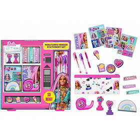 Набір канцелярський 99-0109 Barbie , пенал , застібка блискавка, ручки , скотч , наліпки , штамп 2шт., маркери.