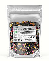 Натуральный цейлонский черный чай высшего сорта с кусочками абрикоса "Абрикосовый джем", упаковка 100г