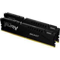 Модуль памяти для компьютера DDR5 64GB (2x32GB) 6000 MHz Beast Black XMP Kingston Fury (ex.HyperX)