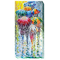Набор для вышивки бисером "Веселые зонтики" Abris Art AB-434 40х20 см, Time Toys