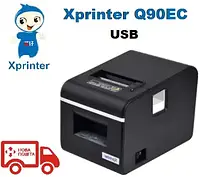 Принтер чеков Xprinter XP-Q90EC USB 58мм, автообрезка чека