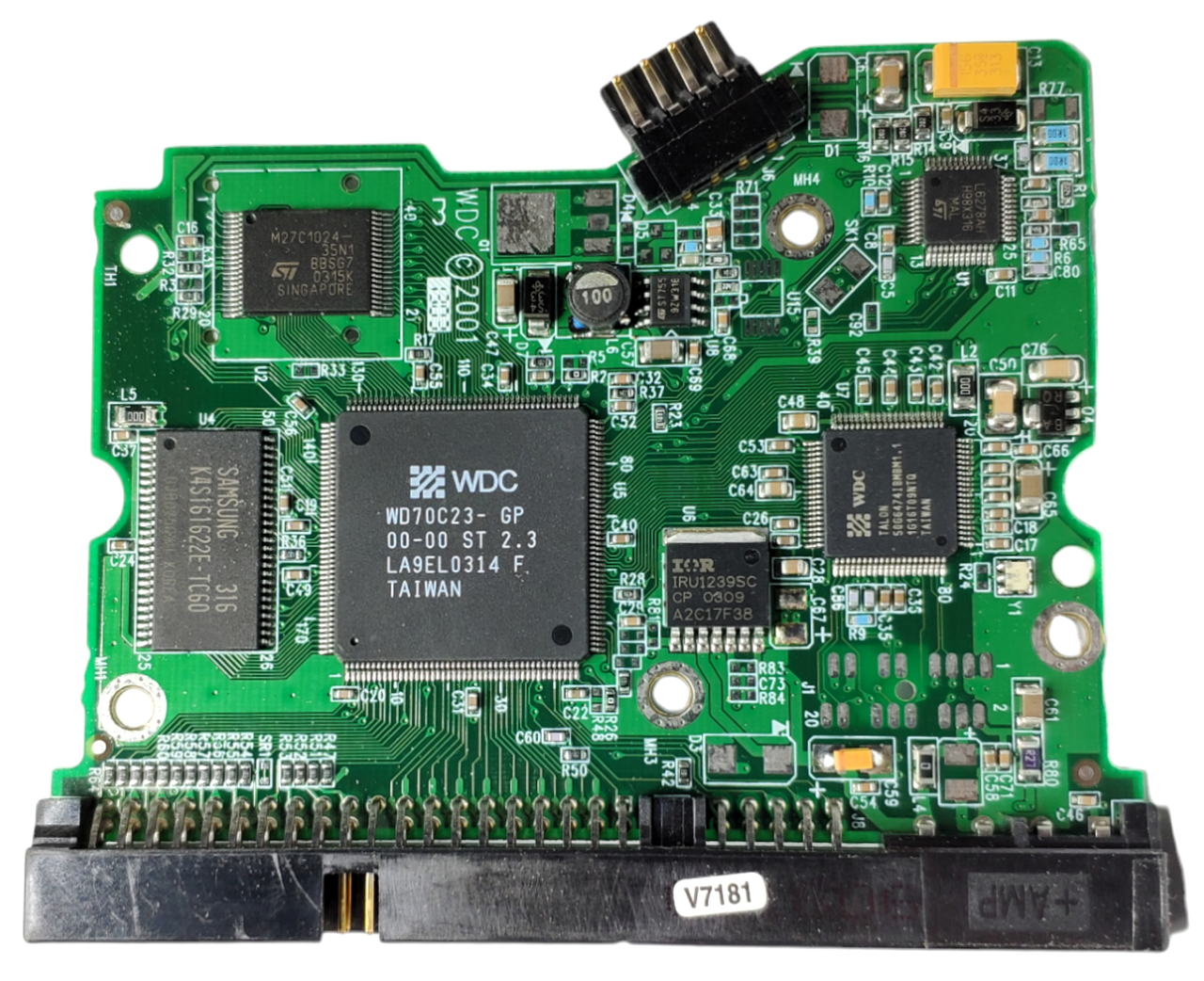 Плата HDD PCB 2060-001113-001 REV A 2061-001113-701 WD WD200EB WD300EB WD400EB