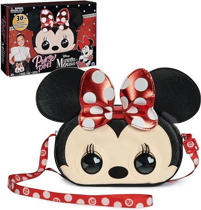 , інтерактивна іграшка гаманець для дівчаток з офіційною ліцензією Disney Minnie Mouse, понад 30 звуків і