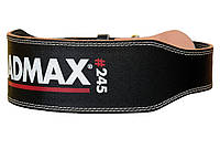 Пояс для важкої атлетики MadMax MFB-245 Full leather шкіряний Black XXL x-sport