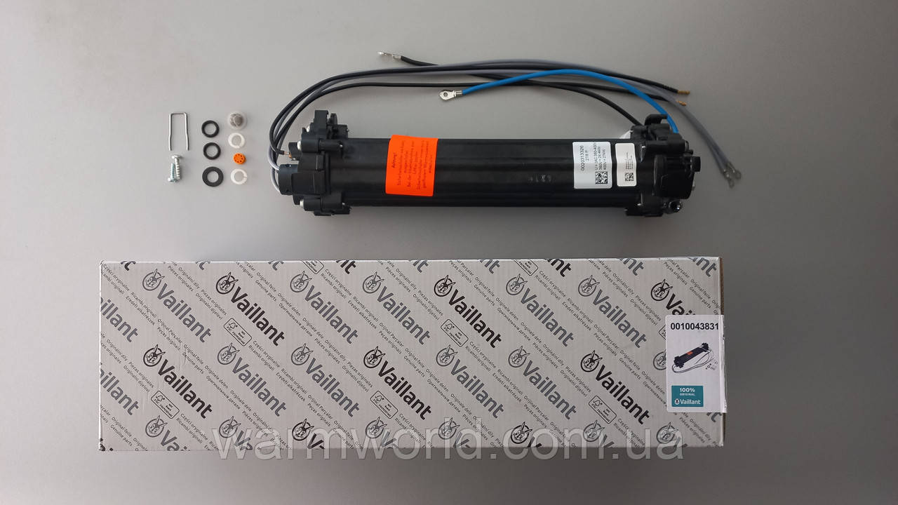 0010043831 Тен для проточного водонагрівача VED 27/7 27/8 Vaillant