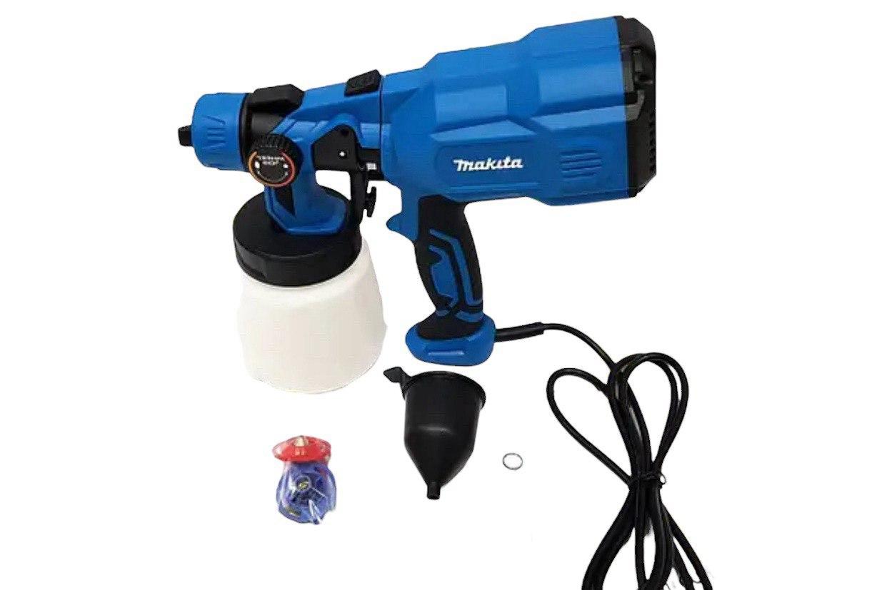 Краскопульт Makita AH550L гарантія 1 рік Румунія Новинка 2021год ( в комплекті 3 сопла 2 мм, 2,5 мм, 3 мм)
