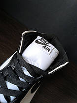 ЧОРНІ Кросівки NIKE Air Jordan високі на шнурках чоловічі унісекс демісезон натуральна шкіра, фото 4