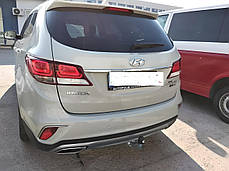 Фаркоп Hyundai Grand Santa Fe 2013-2019 (Хендай Гранд Санта Фе) оцинкований, фото 3