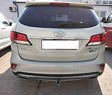 Фаркоп Hyundai Grand Santa Fe 2013-2019 (Хендай Гранд Санта Фе) оцинкований, фото 6