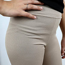 1082бежі Лосини бежеві в рубчик для дівчинки тм BossKids розмір 158 см, фото 3