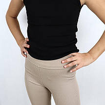 1082бежі Лосини бежеві в рубчик для дівчинки тм BossKids розмір 158 см, фото 5