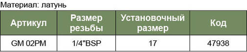 Швидкороз'ємне з'єднання JONNESWAY GM-02PM 1/4" (тато) зовнішня різьба, фото 2
