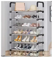 Стійка підлогова для взуття (6 секцій) New Shoe Rack ТК-10