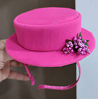 Капелюшок на обручі Ободок шляпка шляпа весенний веночек 380 грн, браслет 150 грн