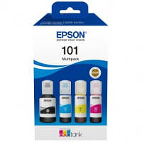 Набір оригінальних чорнил Epson для L4150/L4160, 101 127мл/3x70мл B/C/M/Y (C13T03V64A)