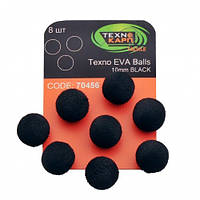 Насадка Zig Rig Technocarp Texno EVA Balls 10mm Black 8шт