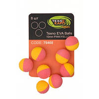 Насадка Technocarp Texno EVA Balls 10mm Pink/Yellow 8шт