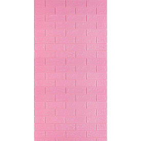 Самоклеюча 3D панель під рожеву цеглу 3080x700x3мм SW-00001757