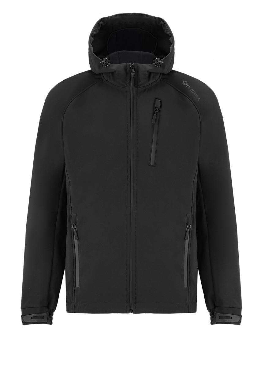 Куртка Viverra Softshell Infinity Hoody Black XL, фото 1