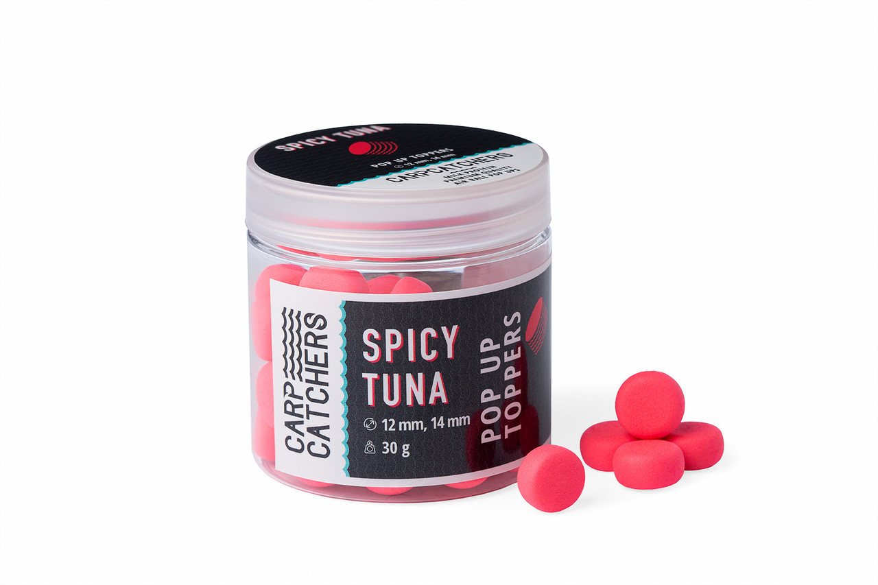 Бойли pop-up Carp Catchers Toppers "Spicy Tuna" 12, 14mm