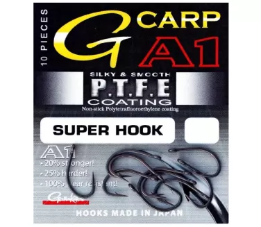 Гачки коропові Gamakatsu A1 G-Carp Super №04 10шт