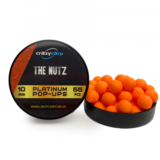 Плаваючі бойли Crazy Carp Platinum Pop Ups The Nutz 10мм