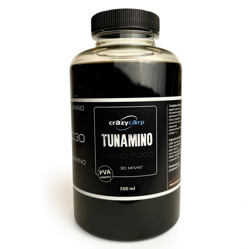 Ліквід Crazy Carp Liquid Foods Tunamino 500мл