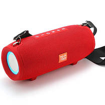 Bluetooth-колонка TG322 Red Водонепроникна з RGB підсвічуванням, фото 2