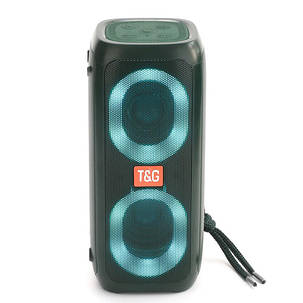 Bluetooth-колонка TG333 Green Ритмічний Шторм, фото 1