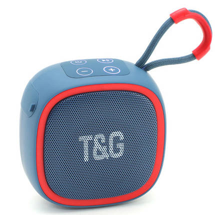 Bluetooth-колонка TG659, з функцією speakerphone, радіо, blue, фото 1