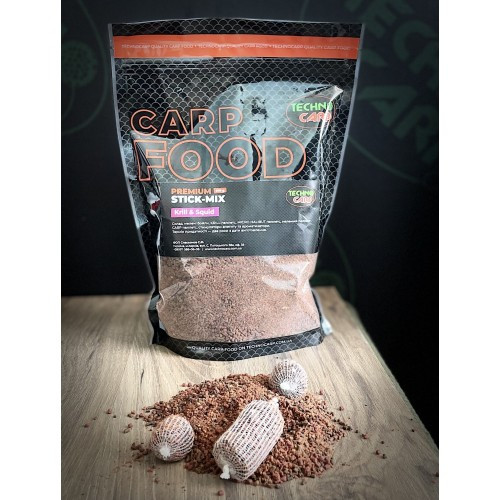 Прикормка Premium Stick-Mix Krill & Squid 600g