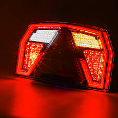 Ліхтар Fristom 7-функціональний, задній правий кабель 1 м FT-372 P TD LED, фото 4