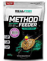 Принада Real Fish Method Squid Cranberry 800г